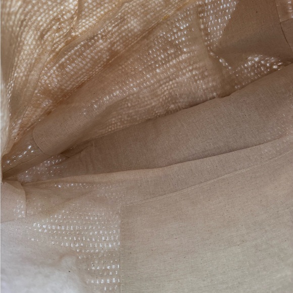 NWT Mar Y Sol Montauk Straw Large Tote in Sunflower - Picture 8 of 13